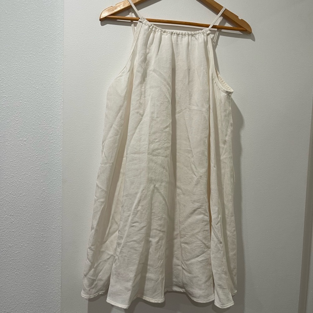 H&M Cream linen‎ dress